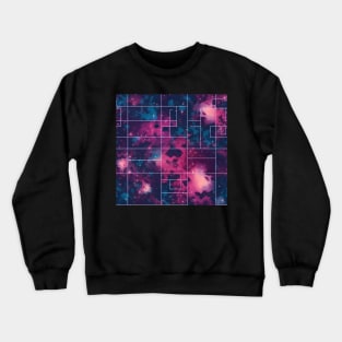 Infinite Expanse - Infinite Space Seamless Pattern Crewneck Sweatshirt